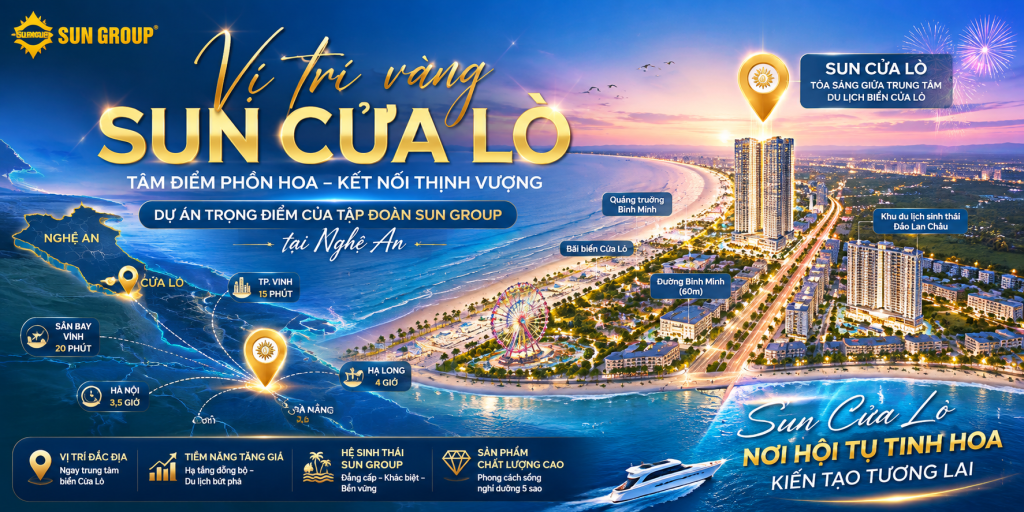 Vị trí Sun Cửa Lò