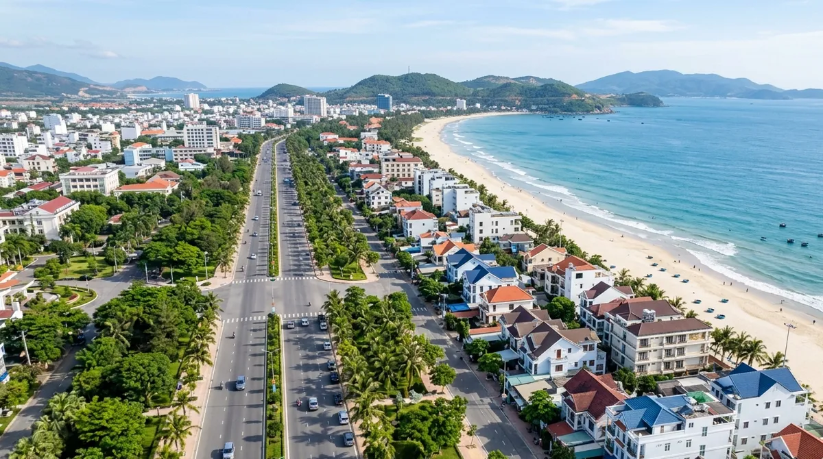 Ảnh minh họa đô thị biển Cửa Lò, nơi có AN Village và Sun Cửa Lò